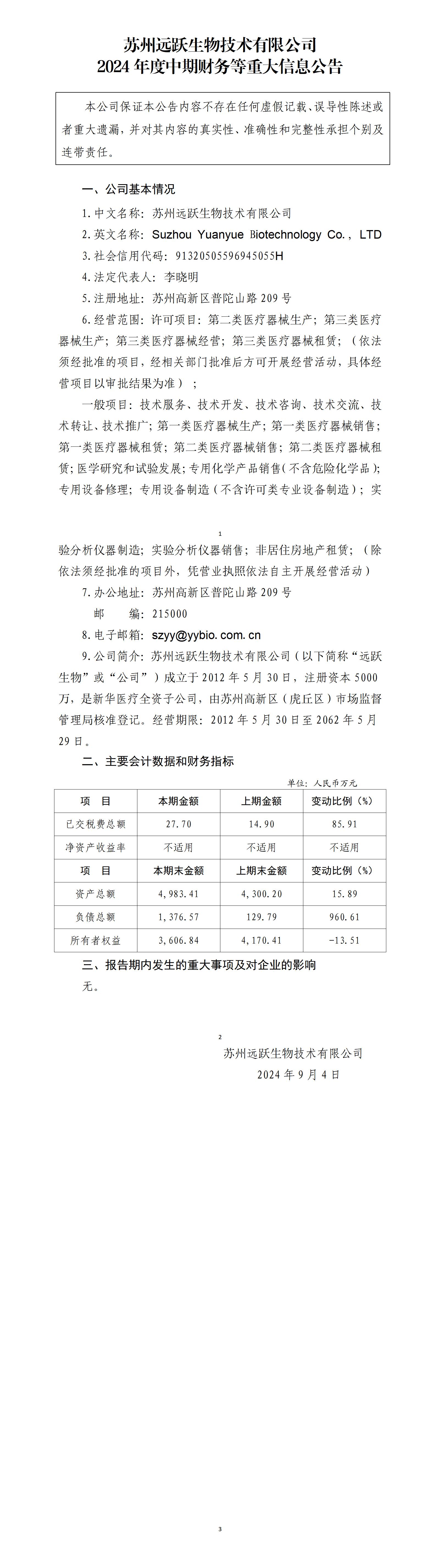 苏州远跃生物技术有限公司2024年中期财务等重大信息公告_01.jpg